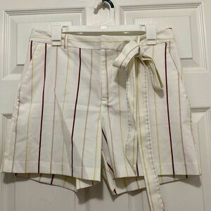 Pre❤️ White Stripe Short Size 10